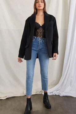 Peak Lapel Blazer