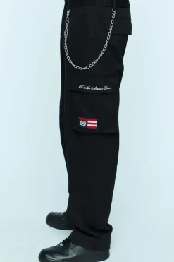 Phat Farm Wallet Chain Cargo Pants