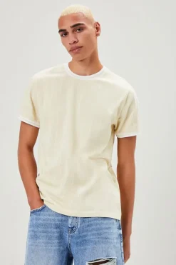 Pinstriped Ringer Tee