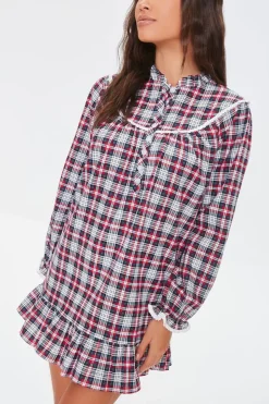 Plaid Flannel Nightgown
