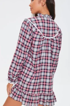 Plaid Flannel Nightgown