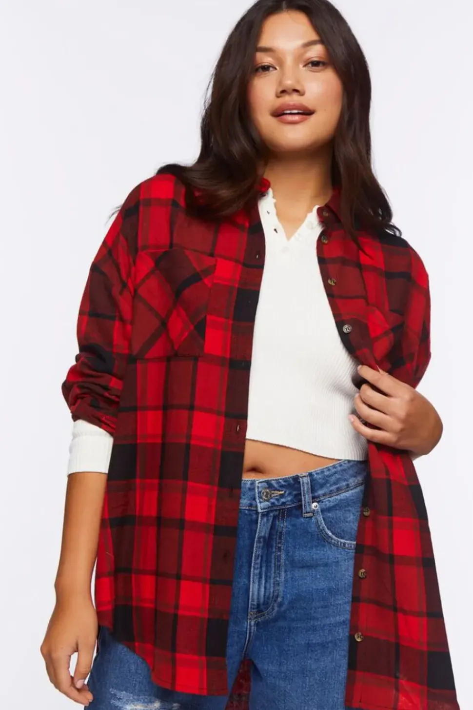 Plaid Flannel Shirt