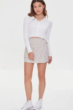 Plaid Mini Skirt