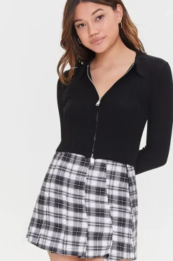 Plaid Mini Skirt