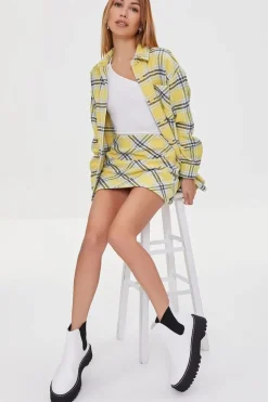 Plaid Mini Skirt