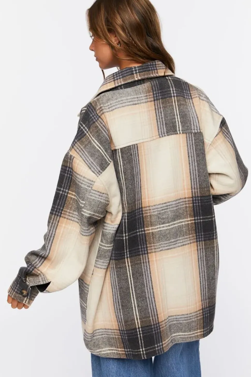 Plaid Oversized Shacket
