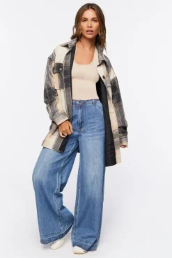 Plaid Oversized Shacket