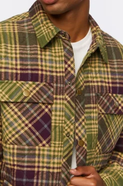 Plaid Quilted Shacket