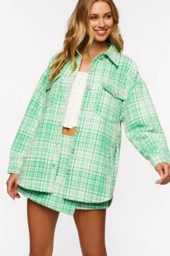 Plaid Wrap Skort