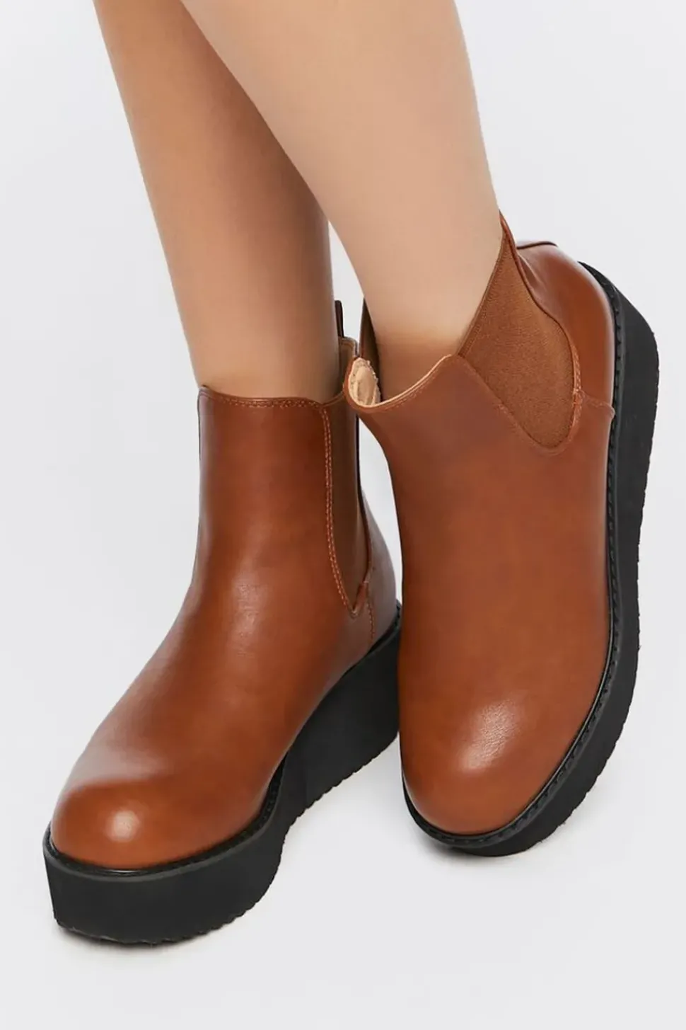 Platform Chelsea Boots