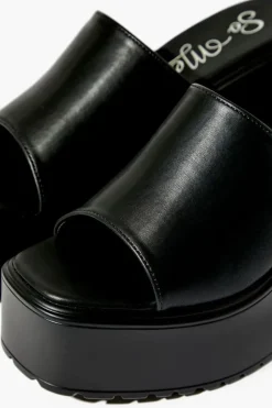 Platform Open-Toe Block Heels