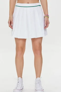Pleated Mini Skirt