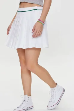 Pleated Mini Skirt