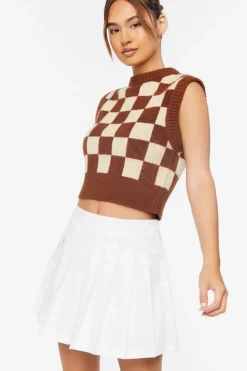 Pleated Mini Skirt
