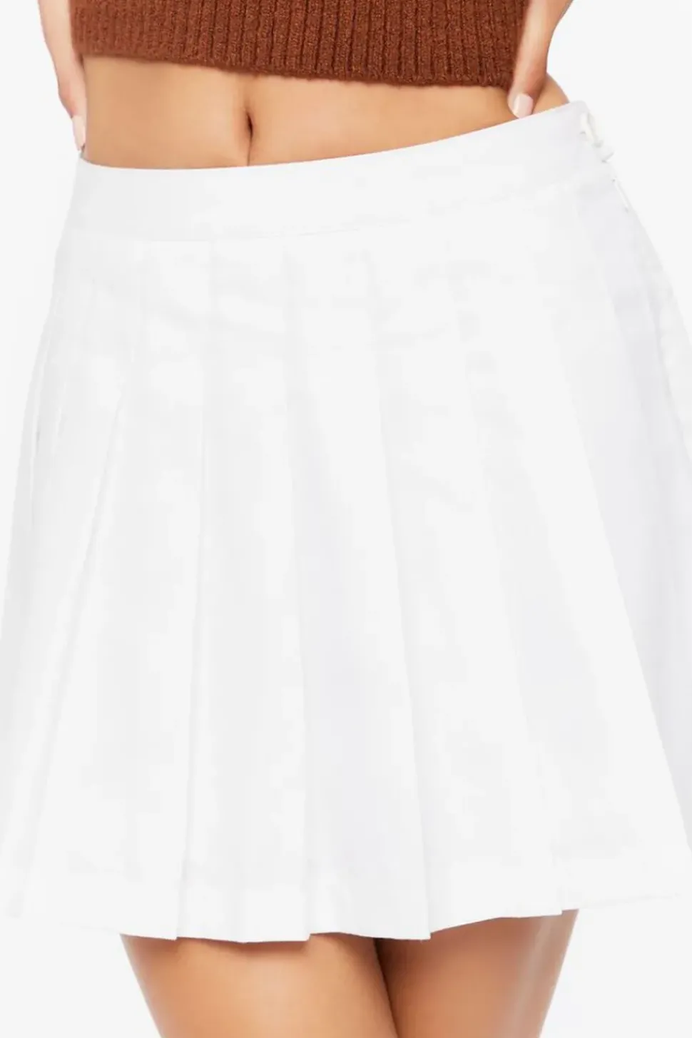 Pleated Mini Skirt