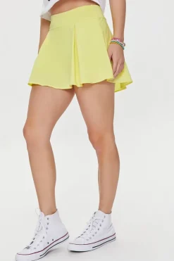 Pleated Mini Skort