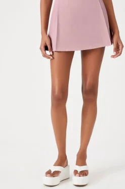 Pleated Mini Skort