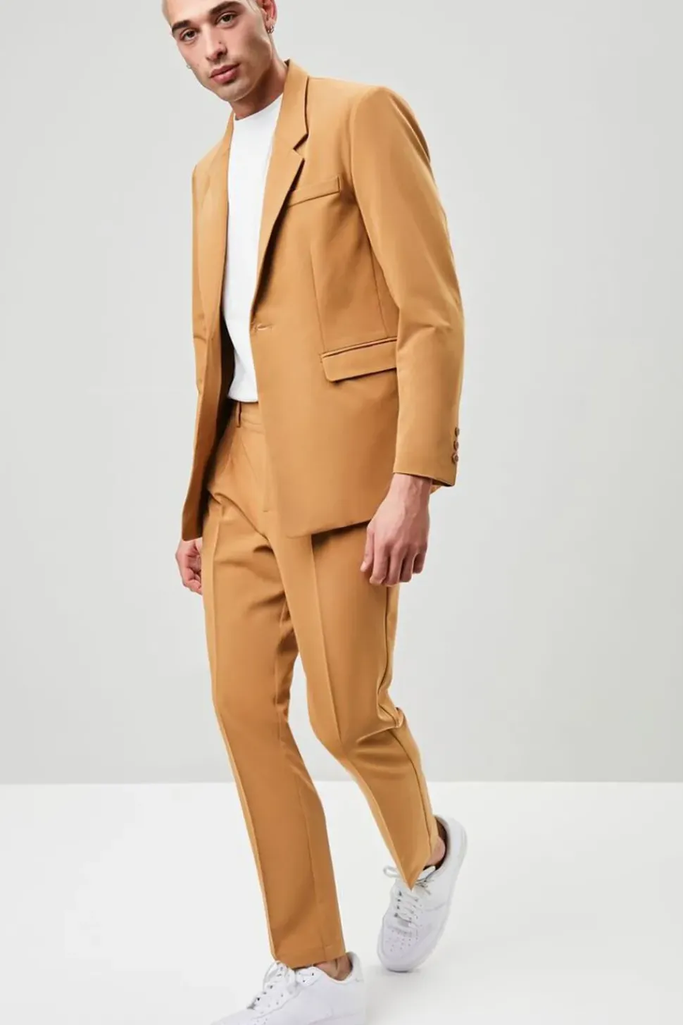 Pleated Tapered Pants