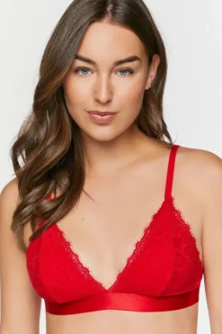 Plunging Lace Bralette