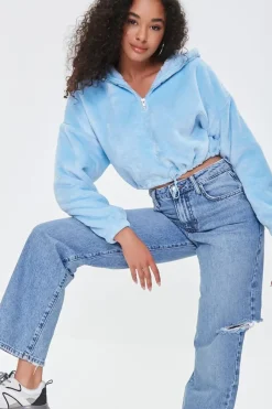 Plush Half-Zip Jacket