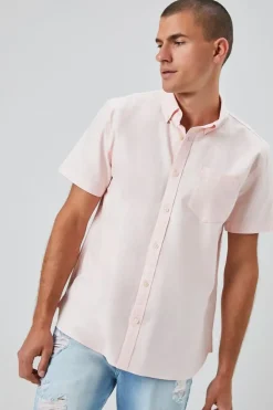 Pocket Button-Front Shirt