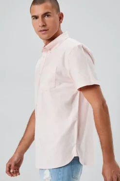 Pocket Button-Front Shirt