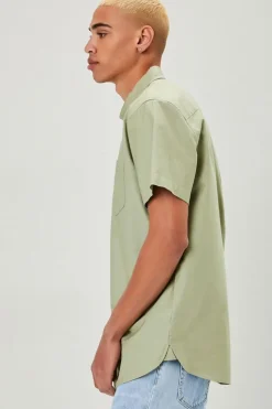 Pocket Button-Front Shirt