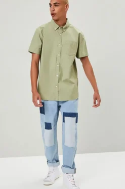 Pocket Button-Front Shirt