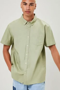 Pocket Button-Front Shirt