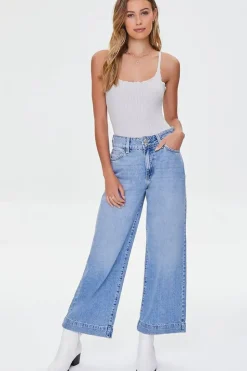Pointelle Lettuce-Edge Bodysuit