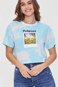 Polaroid Graphic Tie-Dye Tee