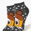 Polka Dot Bambi Ankle Socks