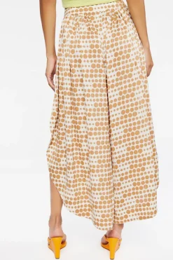 Polka Dot Print Palazzo Pants