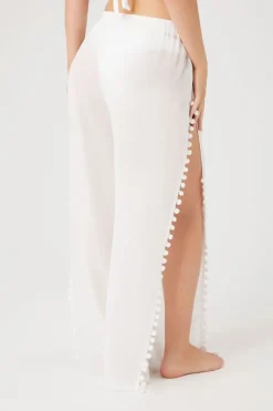 Pom Pom Swim Cover-Up Pants