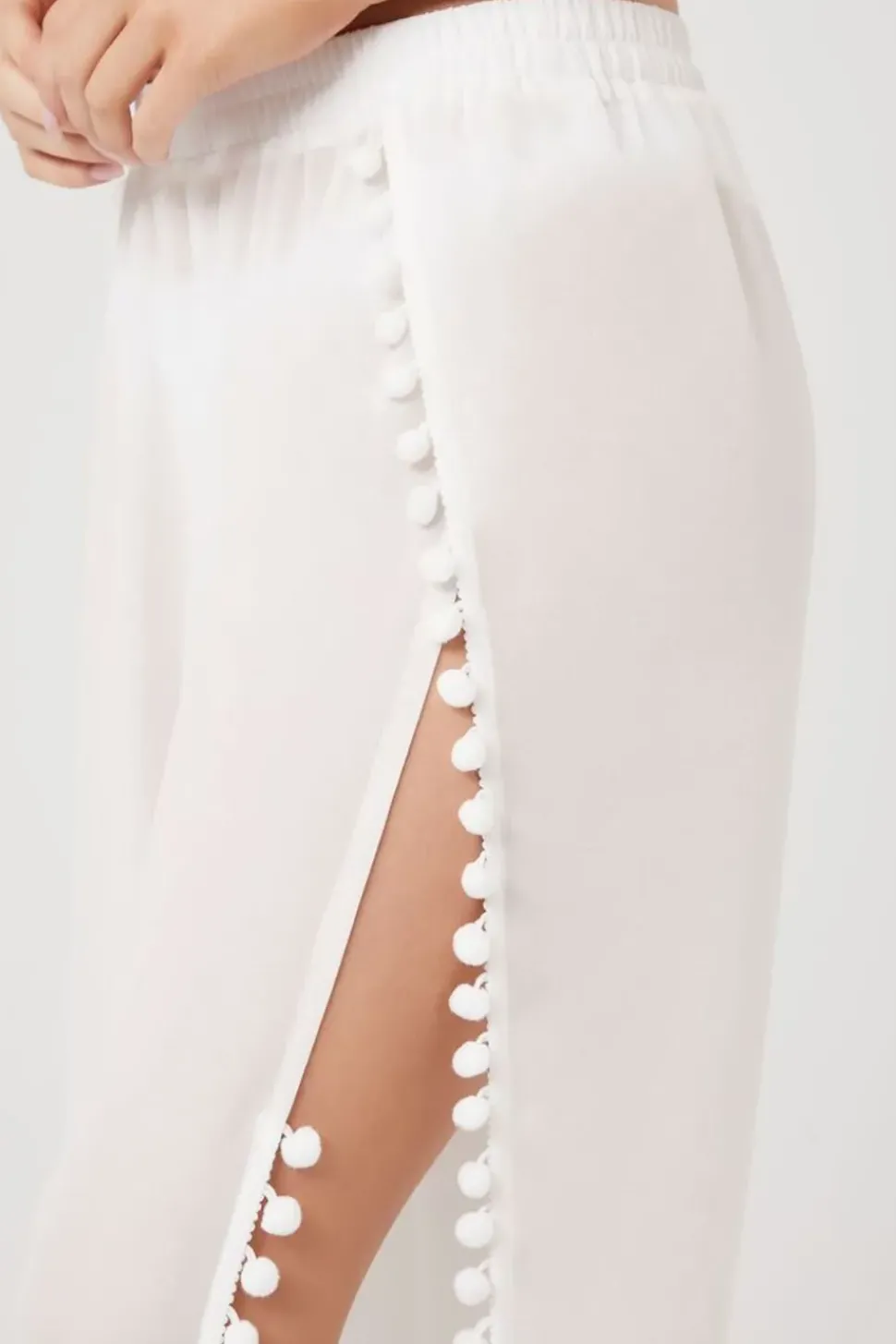 Pom Pom Swim Cover-Up Pants