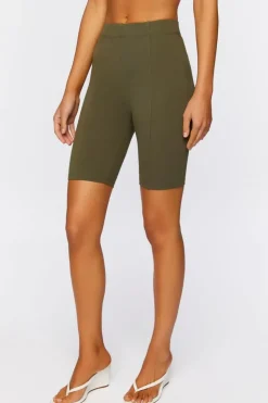 Ponte Knit Biker Shorts