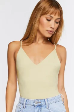 Ponte Knit Cami Bodysuit