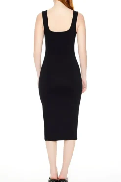 Ponte Knit Midi Tank Dress