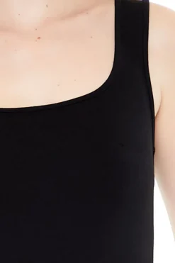 Ponte Knit Midi Tank Dress