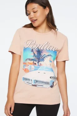Pontiac Graphic Mineral Wash Tee
