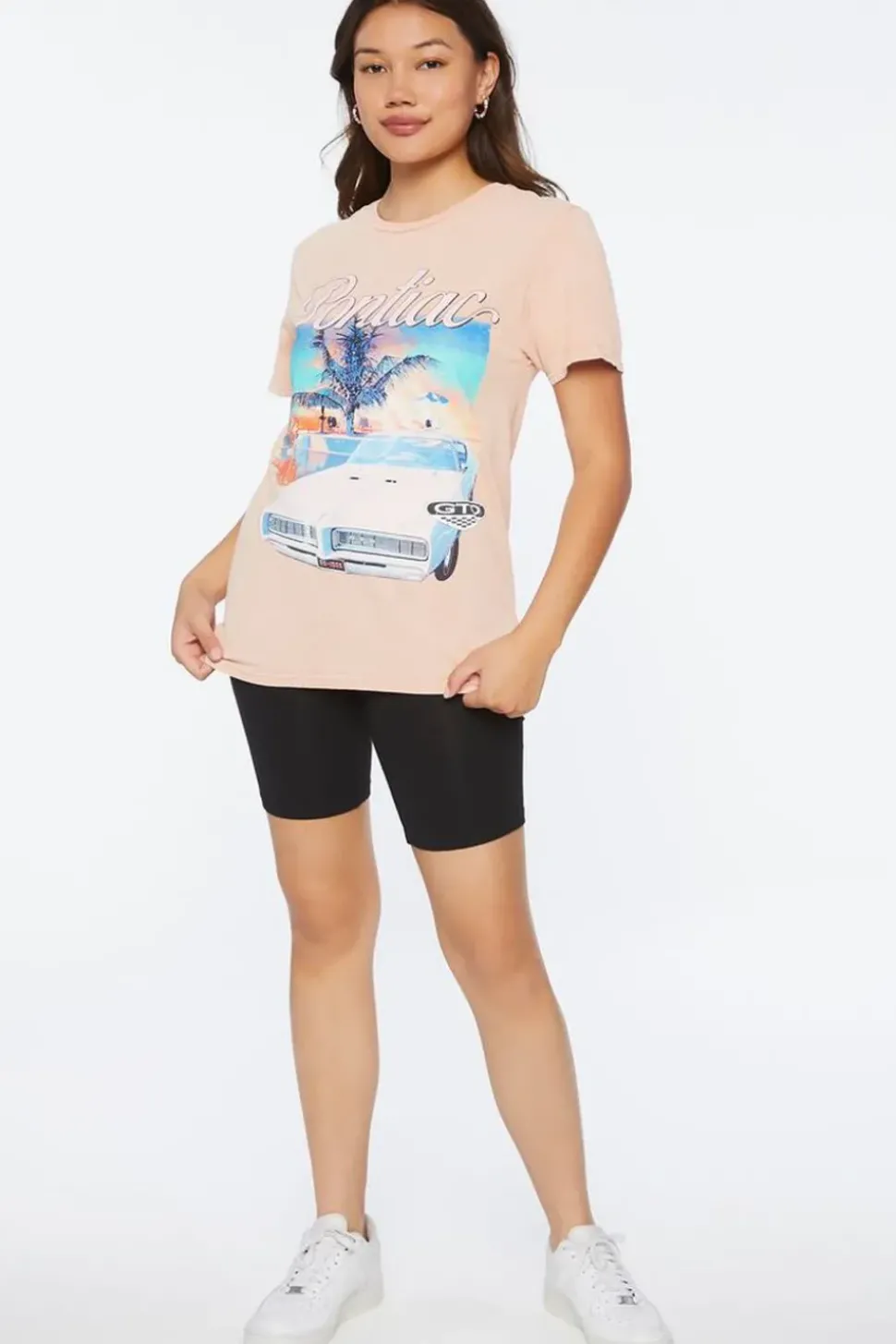 Pontiac Graphic Mineral Wash Tee