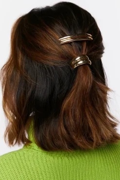Ponytail Holder & Barrette Set