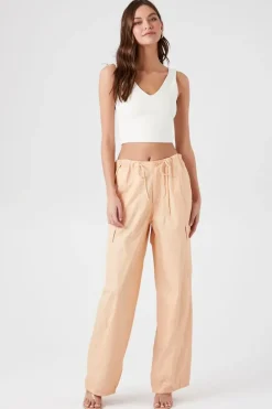 Poplin Cargo Joggers
