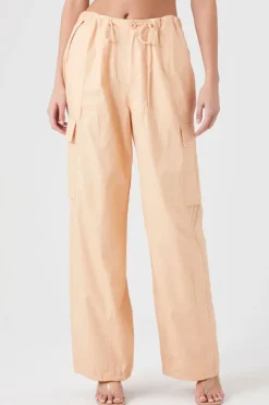 Poplin Cargo Joggers
