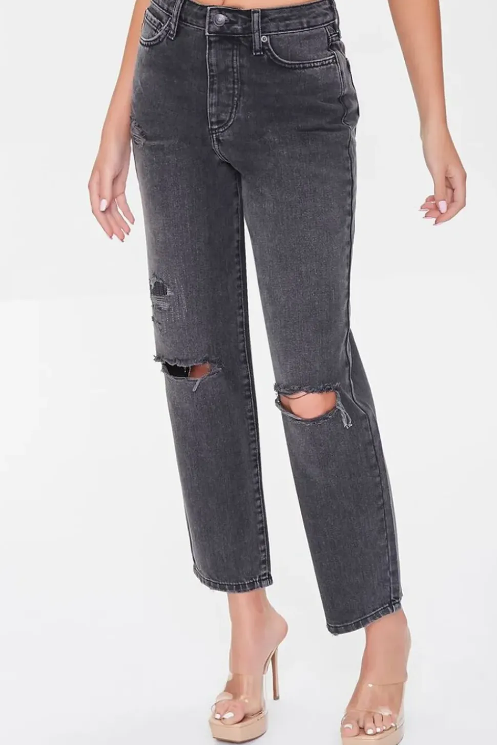 Premium Distressed Baggy Jeans