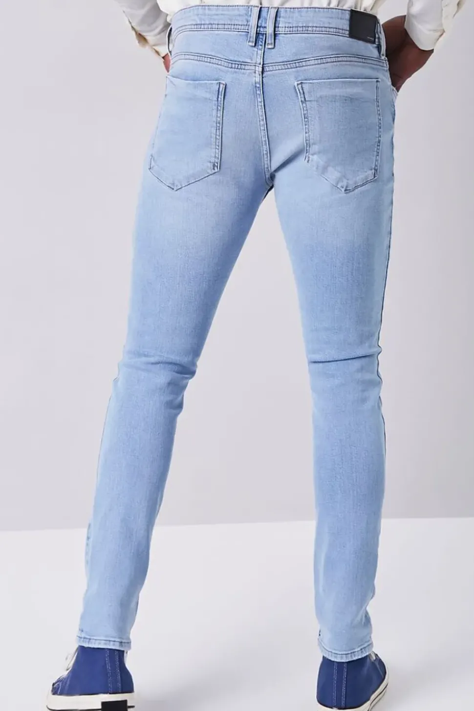 Premium Distressed Slim-Fit Jeans