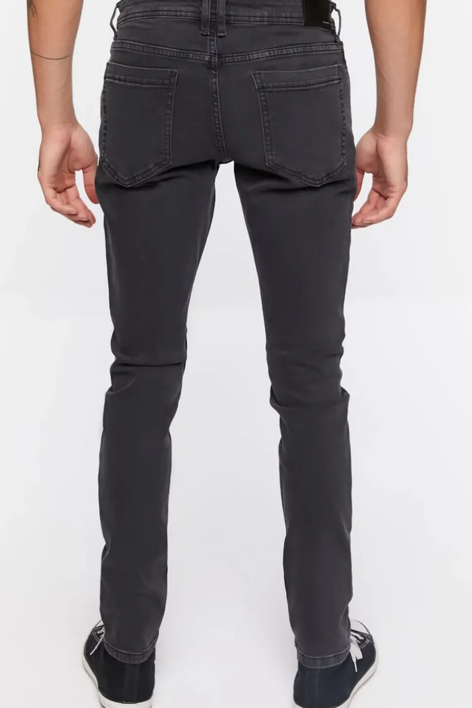 Premium Distressed Slim-Fit Jeans