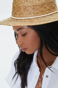 Premium Palm Straw Fedora