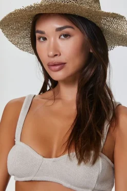 Premium Palm Straw Fedora