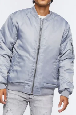 Puffer Bomber Jacket
